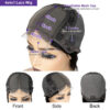 13x5x2 Straight BOB for Women Pre Plucked T Part Wigs Brazilian Lace Human Hair Wig Perruque Cheveux Humains