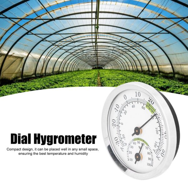 Mini Pointer Type Hygrometer Indoor Room Electronic Temperature Humidity Meter Sensor Gauge For Home Thermometer