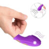 2024 New Vibrator Clitoris Nipple Stimulate 10 Modes Rose Toy Freaky Finger Sleeve Ergonomic Design Sextoy Femme Sexy Adult 18+