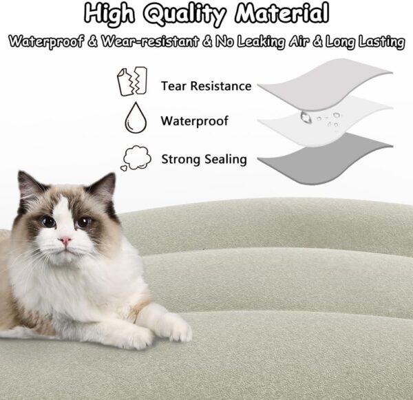 6fe2a71469b81a3a Fahuac Auto Inflatable Lounger Air Sofa, Portable Auto Inflatable Couch Air Sofa Bed Lazy Lounger Chair Cozy Sleeping Camping Sofa Bed for Outdoor and Indoor Use