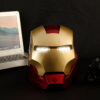 6ffb25ba104d5296 In Stock Avengers Iron Man Helmet Adult Child Model Cosplay 1:1 Light Led Mask Action Figure Toys Children Gift