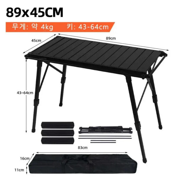70143a6393ab9569 Folding Camping IGT Table Wood Portable Lightweight Camp BBQ Grill Table Removable Outdoor Picnic Fishing Camping Table