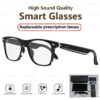 7018184311c281f7 Hiwego Camera Smart Music Sunglasses Earphones Wireless Bluetooth Headset HIFI Sound Headphone Driving Glasses Hands-free Call