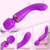 701c03bd8daa1c31 G-spot AV Wand Female Masturbation Massage Clitoral Stimulator Dildos Rechargeable Sex Toys Vibrator for Women