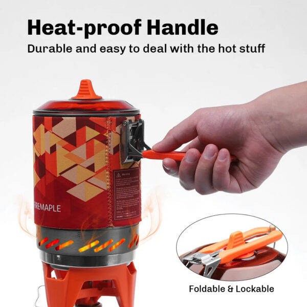 701c6d220897e17f Fire Maple X2 Outdoor Gas Stove Burner Tourist Portable Cooking System With Heat Exchanger Pot FMS-X2 Camping Hiking Gas Cooker