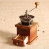 702c142ce363f670 Classical Wooden Manual Coffee Grinder Coffee Bean Spice Mill