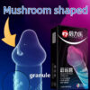 7064fa1d46377378 10pcs Large Particles Condoms Sex Toys for Men Screw Thread Dotted Granular High Sensitivity Penis Sleeves with Spikes Sex Shop