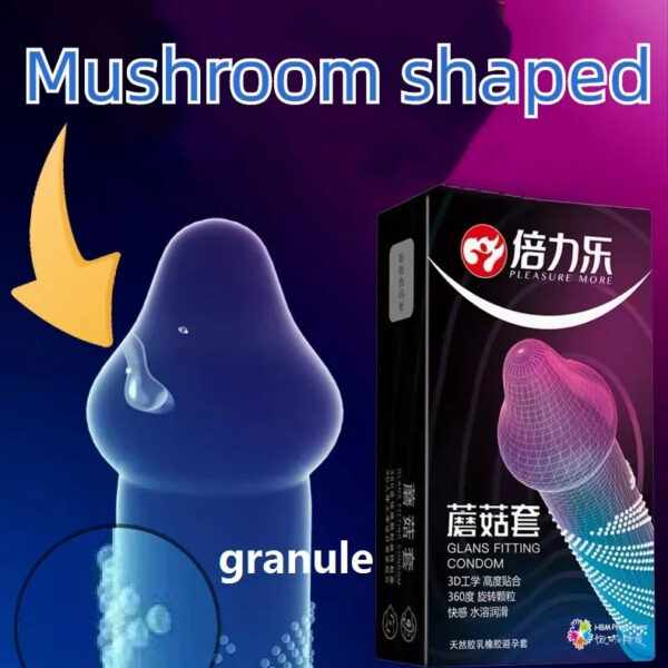 7064fa1d46377378 10pcs Large Particles Condoms Sex Toys for Men Screw Thread Dotted Granular High Sensitivity Penis Sleeves with Spikes Sex Shop