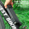 708a51f35a1be557 WEST BIKING Bicycle Folding Chain Anti Theft Combination Heavy Duty Safety Motorcycle MTB Road Cycg Electric Lock