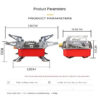 Camping Mini Big Power Heater Gas Stove Outdoor Tourist Burner Cooker Portable Picnic Cookware Barbecue BBQ