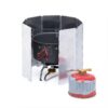70b03a0e531f6f89 Ultralight Outdoor 10 Plates Shield Camping Stoves Windshield Foldable Gas Cookers Wind Deflectors Stove
