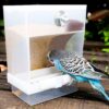 70b287196536f783 Large Capacity- Parrot Automatic Feeder,No Debris Bird Feeder, Parrot Cage Accessories Canary Parrot Bird Parrot Seed Food Container (Can Hold a Variety of Food) by Old Tjikko
