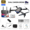New E99Pro Drone 4K Professinal With Wide Angle Dual HD Camera Foldable RC Helicopter 5G WIFI FPV Height Hold Apron Sell