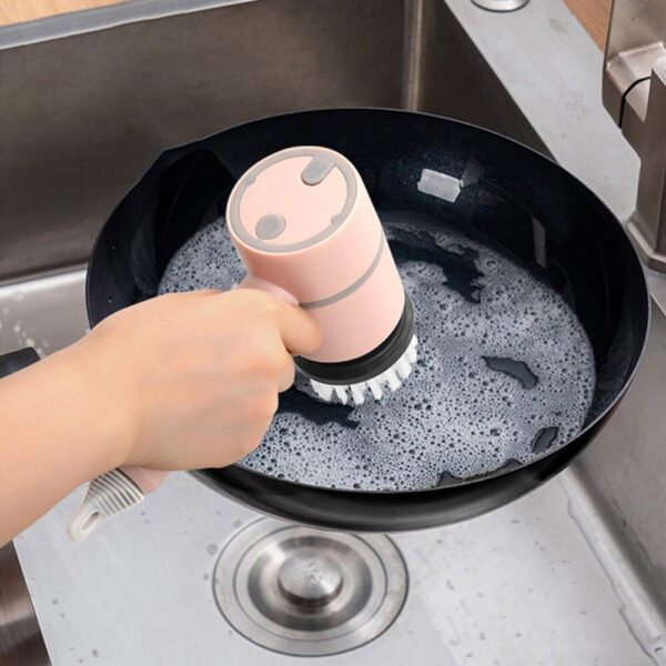 70c04be2bfb40223 Brush Multi-functional Home USB Rechargeable Electric Rotary Scrubber Household Appliances Cleaning Gadget