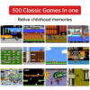 8-Bit Mini Video Built in 500 Games Retro Portable Console Handheld Player AV Output For Kids Gift Game Boy