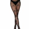 70d82d024b8d299e Leg Avenue womens Skull Fishnet TightsCostume Hosiery