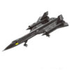 Military Technical USA SR71 Blackbird Stealth Supersonic Reconnaissance Aircraft Building Blocks Fighter Model Brick Kid Boy Toy