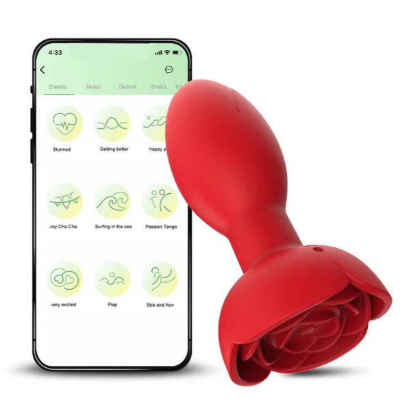 70f383c44205a54c 20 Modes Rotation Vibrating Anal Plug Vibrator App Remote Control Male Prostate Massager Clit Butt Stimulation Sex Toy for Women