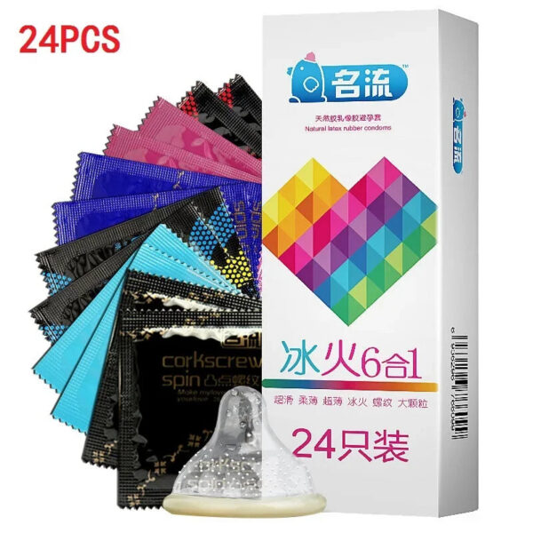 70fc3f609f50acc4 24/30pcs Super Ultra Thin Condoms Intimate Good Sex Products Condone Sex Product Natural Latex Penis Sleeve Long-lasting for Men