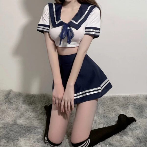 Erotic Lingerie Sexy Underwear Schoolgirl Maid Roleplay Cosplay Costume Women Uniform Temptation 18+ JK Dress Erotic Clothes