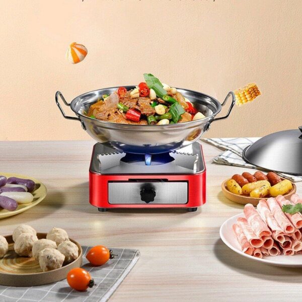 710a8a207523fdd1 Portable Alcohol Stove, Outdoor Camping Stove, Compact Stainless Steel Burner, Camping Cookware for Hiking, Picnic, Bbq, to Boil Water