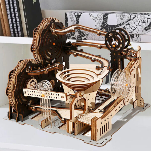 710d9c10921c727f 3D Wooden Puzzle Marble Run Set DIY Assemble nical Model Building Kits STEAM Educational Toys for Adult Kids Birthday Gifts