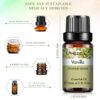7113b336a0606de7 PHATOIL 10ml Vanilla Eessential Oil for Aroma Candles Making Spa Massage Humidifier Sandalwood Black Pepper Ginger Tea Tree