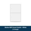 7116ef2f94eb05aa Zemismart Matter WiFi 1 2 3 4 6 Gangs Smart Wall Light Switch Neutral Required with Big Button SmartThings App Homekit Control