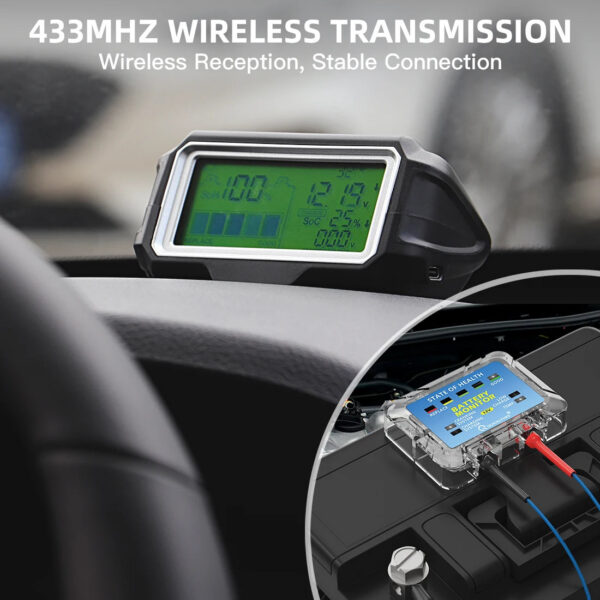 71484855f978ecb6 QUICKLYNKS BM5-D 12V LED Battery Tester Monitor Head Up Display Professional Battery Health Tester Analyzer Charging Tester Tool