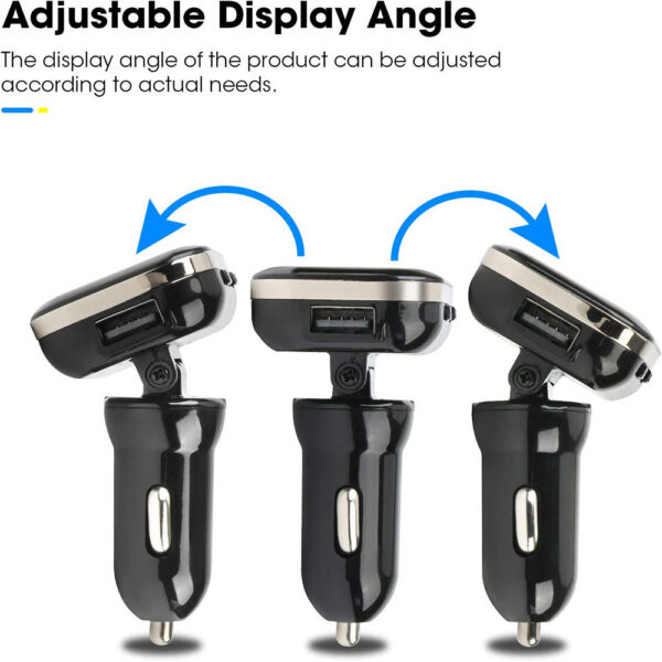 Digital Display Electronic Automobile Universal Tire Pressure Monitor Rotatable Cigarette Lighter Tpms System