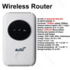 715fdfa6e4750eb3 3200mAh 4G Router 150Mbps Mobile Broadband Wide Coverage with SIM Card Slot 10 Users Wireless LTE WiFi Modem