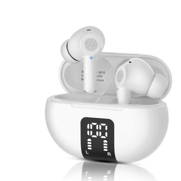 7160200859f6102e M10 Translation earphones 144 Languages Instant Translated Smart Voice Wireless Bluetooth Travel Translator headset