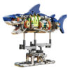 7163436c2daaf2cd 687PCS nical Shark Building Blocks Sea Animal Joints Movable Model Bricks Creative Desktop Decoration Kids DIY Toys Gifts