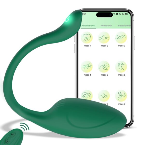 717de6f4e2b2b369 APP Remote Control G-spot Panty Vibrator, Pink Fun Long Distance Bluetooth Wearable, Rechargerable Adult Sex Toys More Than 10 Vibrations for Women and Couple, Female Toy