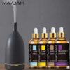719947623830f11c MAYJAM 10ml 30ml 100ml Essential Oils For Humidifier Diffuser Lavender Jasmine Eucalyptus Ylang Ylang Vanilla Tea Tree Aroma Oil
