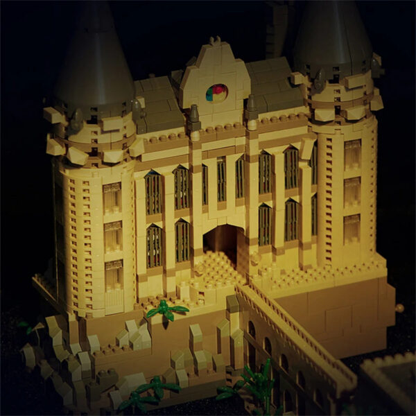 71a870aa9f17e870 Micro Bricks City Creative Medieval Magic Castle Series School Architecture Palace Model Building Blocks Gifts Kid Assembly Toys