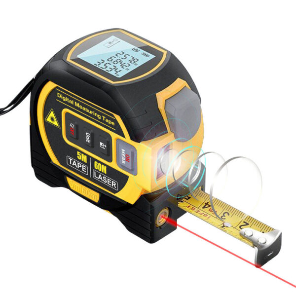 71a947c576f5f7a0 40m/60m Rangefinder Laser Measure Distance Meter Surveying Equipment Measur Retractable Tape