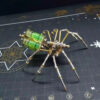 DIY Mechanical Spider Metal Model Kit 3D Puzzles Cyberpunk Insects Assembly Creative Handmade Metal Puzzles