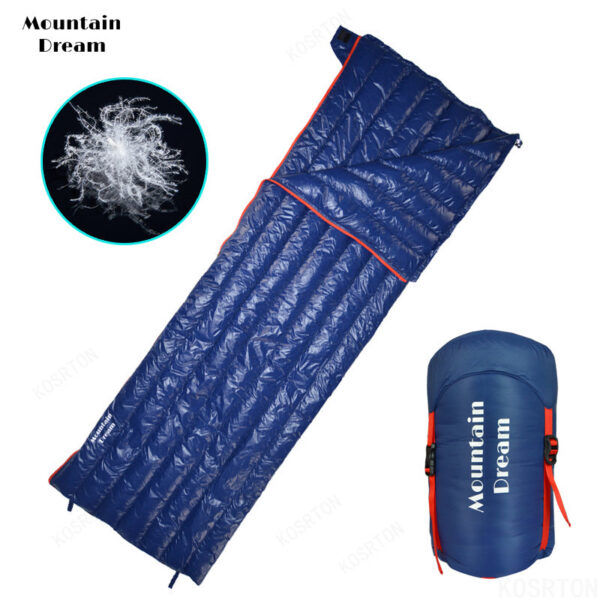 71ee4755470fb4cc Camping 90% Goose Adult 200*73cm Envelope Type Ultralight Portable Sliping Down Sleeping Bag 3 Season Warm