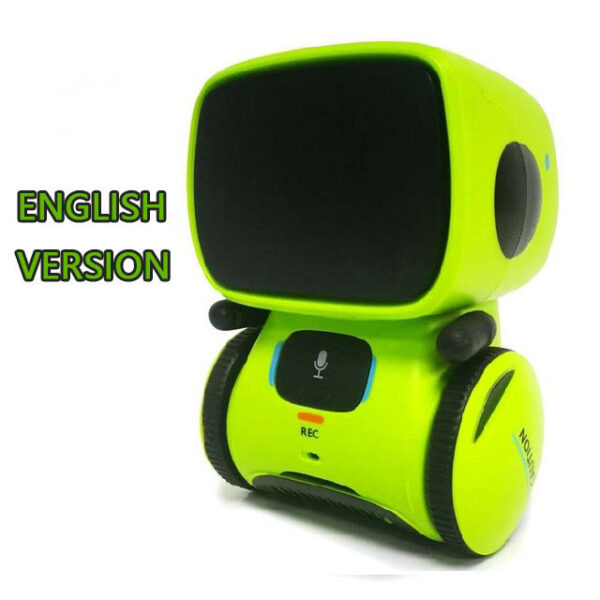 71fd21220f8a9b1d Interactive Cute Toy Smart Robot for Kids Dance Voice Command Touch Control Toys birthday Gifts