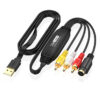 720f17810a248bd8 Card TV DVD VCR VHS Digital Converter USB To AV Video Capture Adapter for PC