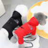 723252b6cd1a075e Sports Warm Winter Pet Coat Clothes for Small Dogs Pets Thicken Waterproof Hoodies Dog Clothing Jumpsuit Chihuahua Costume