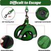 7235b8f63fa72708 Cat Harness and Leash Set for Walking Escape Proof, Kitten Adjustable Small Large Lightweight Soft Vest Harness and Leash(Medium, Green)