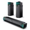 724a305ff71497bd Jeecoo M20 Bluetooth Computer Speakers for PC Desktop Monitor, Wired USB-Powered,Combine/Separate to Customize Your Desk