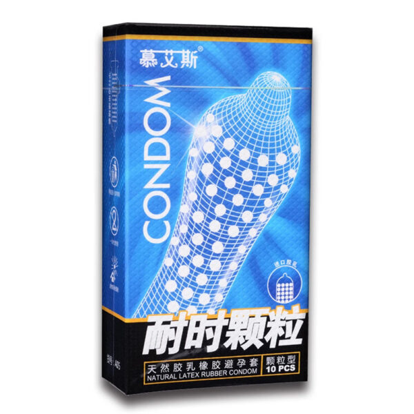 725cb2cadea903a7 G spot Condoms 10PCS Particles for long sex Delay Ejaculation thin Condoms Big dotted Stimulation Penis Sleeves Adult Sex Toys
