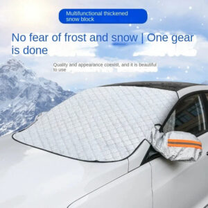 7276aaf8f2efb7d0 Sunshade Windshield Snow Sun Shade Waterproof Protector Automobile Magnetic Car Front Windscreen Cover
