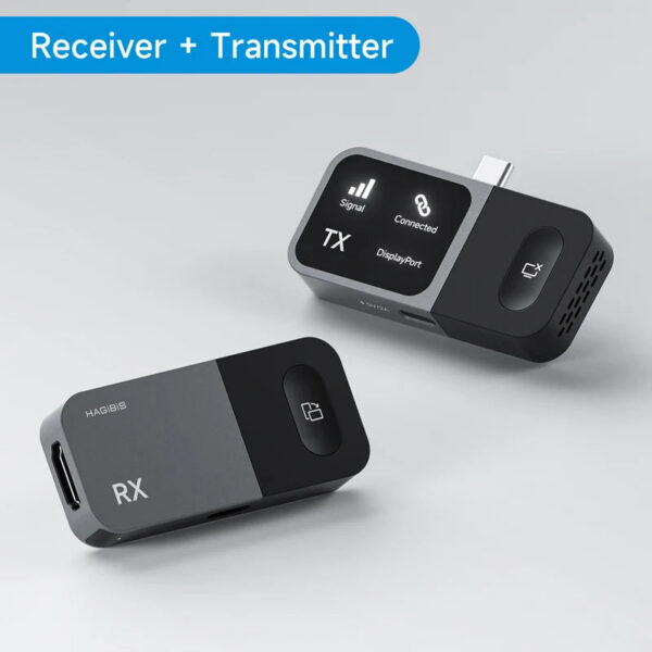 727b0272a7537d2f Hagibis Wireless USB C Transmitter and Receiver Kit HDMI Video Extender Mirroring Dongle for Phone Tablet Laptop Monitor Samsung