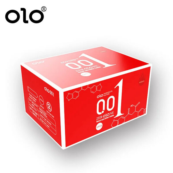 OLO Ultra Thin Condom 0.01 Feeling Penis Sleeve Hyaluronic Acids Rubber Latex Ejaculation Delay Condoms Intimate Sex Toy Product