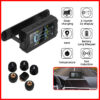 7296470751b47ff7 Car RV Truck TPMS Tire Pressure Monitoring System Wireless Solar with 6 External Sensors Digital LCD Alarm 0-8bar 0-15bar
