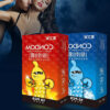 7297af303600da2f G spot Condoms 10PCS Particles for long sex Delay Ejaculation thin Condoms Big dotted Stimulation Penis Sleeves Adult Sex Toys